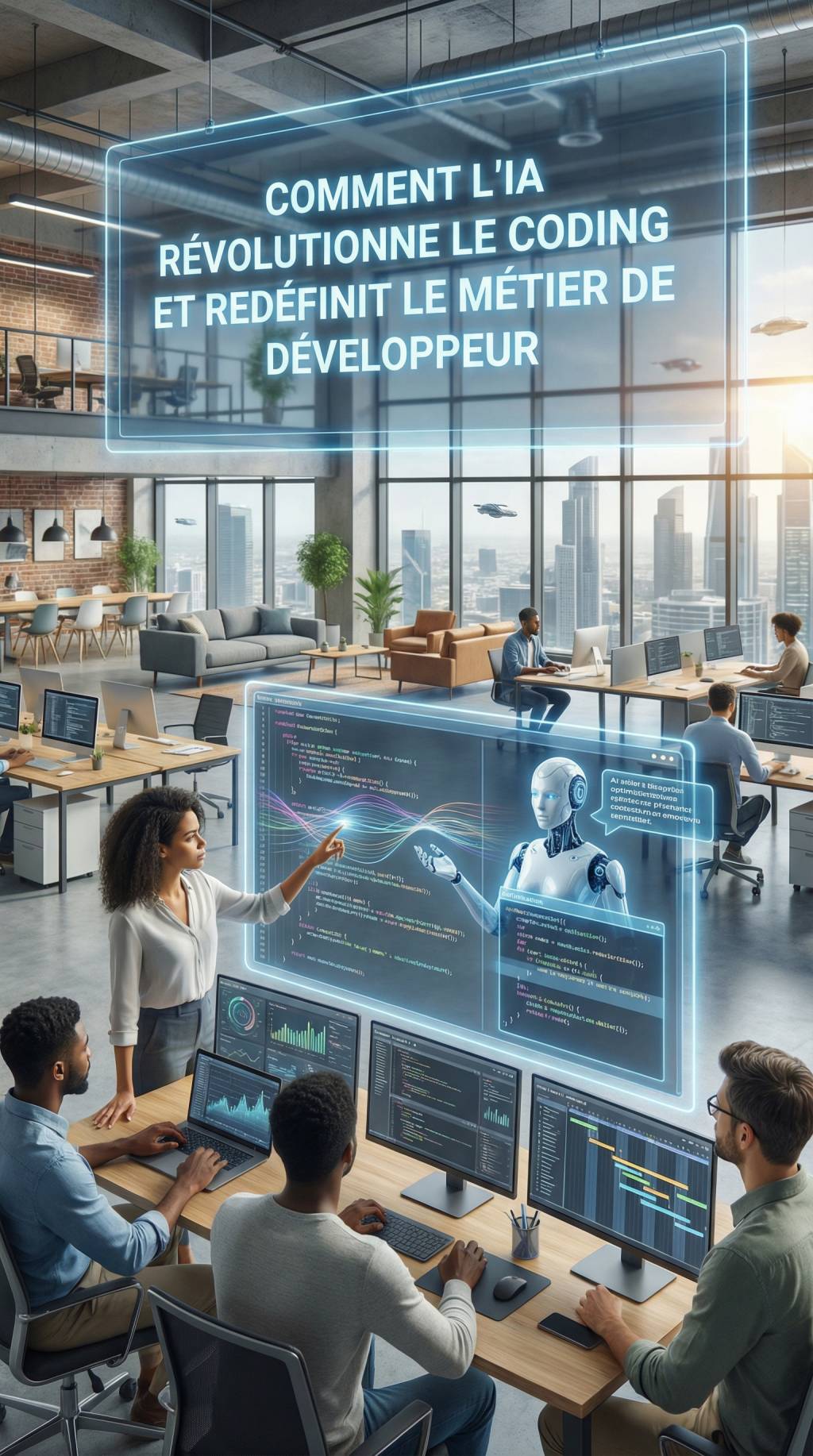 Comment l&rsquo;ia révolutionne le coding et redéfinit le métier de développeur à l’ère des outils génératifs