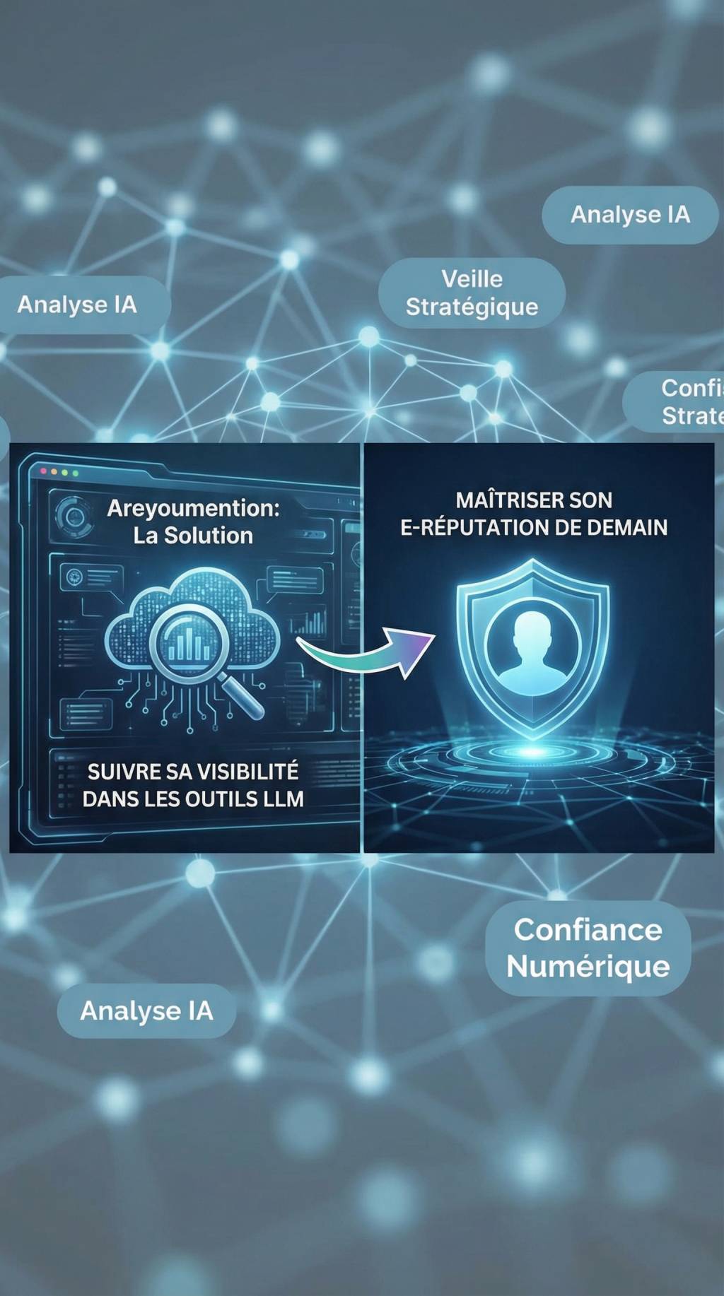 Areyoumention la solution pour suivre sa visibilité dans les outils llm et maîtriser son e-réputation de demain