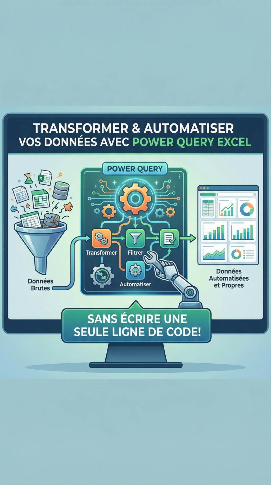 Power query excel pour transformer et automatiser vos données sans écrire une seule ligne de code
