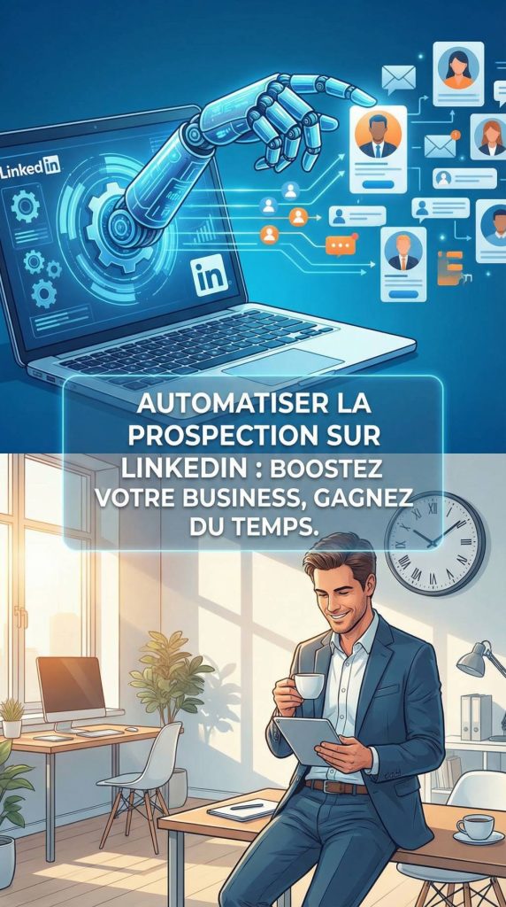 Automatiser la prospection sur linkedin pour développer son business sans y passer ses journées